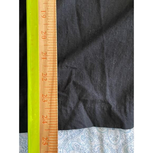 Jenni Kayne Black Willow Blouse Button Front Relaxed Fit Size Medium - Picture 11 of 11